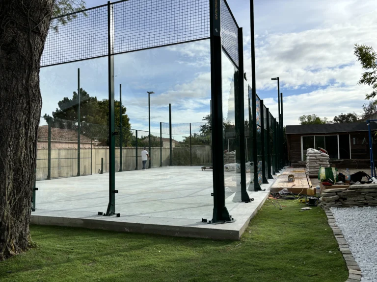 construction terrain de Padel à Marignane (13)